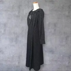 ★美品◆アーバンリサーチロッソ◆ウエストマークフリルカラーワンピース