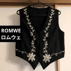 ROMWE　ロムウェ ベスト　ジレ　Мサイズ