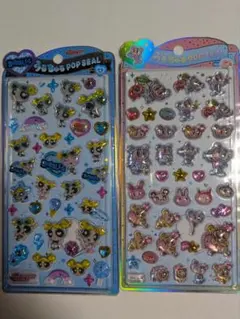 【新品】正規品パワーパフガールズ・エンジェルブルー　うるちゅるポップシール