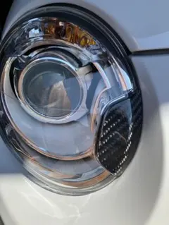 アバルト ABARTH 595 695 ヘッドライト ウォッシャーパネルカバー