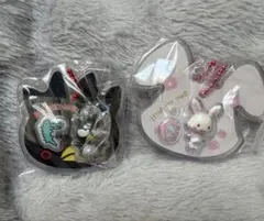 サンリオ　パッケージチャーム＆チョコボーロ　ウィッシュミーメル　ばつ丸