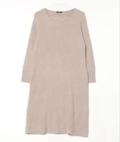 URBERN RESEARCH【美品】長袖ニットワンピース FREE ベージュ