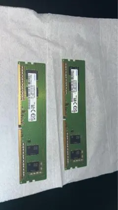 はくちゃん専用DDR4 8GB メモリー 2枚セット 2400MHz