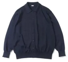 アプレッセ　Cotton Knit Polo Collar Cardigan
