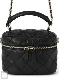 2Wayキルティングバニティショルダーバッグ