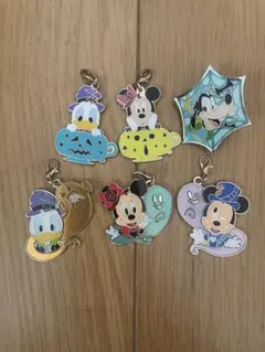 ハロウィン ミッキー キャラクター キーホルダー セット