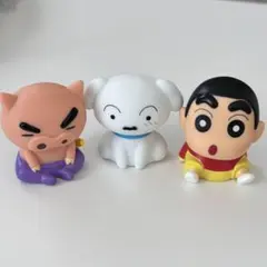 クレヨンしんちゃん ミニフィギュア 3体セット