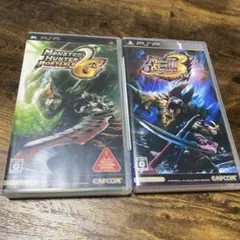 PSP モンスターハンターポータブル 2nd G 3rd 2本セット