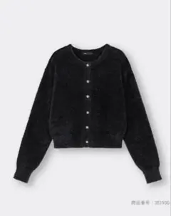 シャイニークルーネックカーディガンZ GU