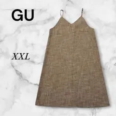 【未使用品】GU ジーユー　キャミソールワンピースのサムネイル