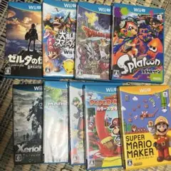 Wii U ゲームソフト 9本セット