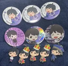 m*t様 神谷浩史 Kiramune キラフェスグッズ 缶バッジ ラバーチャーム