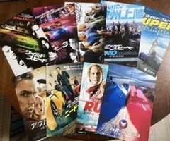 『ワイルドスピード』他カーアクション映画チラシ 9枚のサムネイル