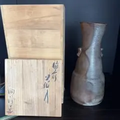 備前焼 花入 陶芸 花瓶 華道 奥本丸味 作品 - メルカリ