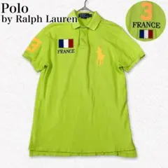 RALPH LAUREN ポロシャツ ビッグポニー 刺繍 グリーン S - メルカリ