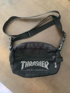 THRASHER ショルダーバッグ ブラック
