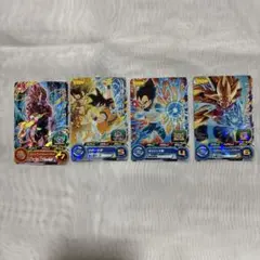 スーパードラゴンボールヒーローズ ベジータ：ゼノ 4枚セット