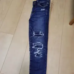 AMERICAN EAGLE ダメージスキニーデニム