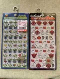 ボンボンドロップシールミニ ベイマックス リトルグリーンメン