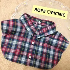 ロペピクニック ☆ つけ襟 チェック