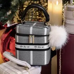 herlipto HLT Jacquard Vanity Bag silver