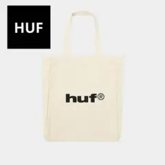 huf ホワイト '89ロゴ M トートバッグ☆新品・未使用のサムネイル