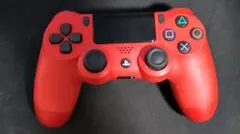 PlayStation 4純正ワイヤレスコントローラー マグマ・レッド