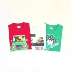 子供服 男の子 110cm 半袖 Tシャツ まとめ売り 車 新品 TSN57-1