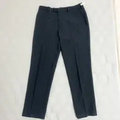 感動パンツ【W82】⑥股下71cm裾上げ済・ダークグレー