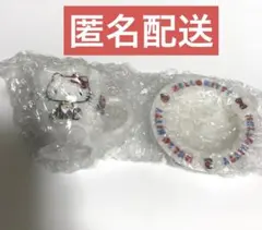 サンリオキャラクターズ　ミニチュア 陶器 カップ　& ソーサー ガチャ　キティ