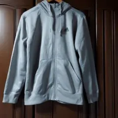 adidas フルジップパーカー グレー　メンズM
