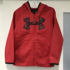 美品　Under Armour レッド パーカー サイズ5