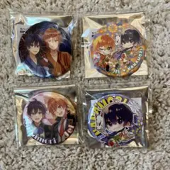 すとぷりじぇるくん、ななもりくんの缶バッジ 4個セット