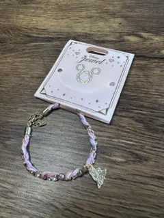 新品ディズニー購入ラプンツェル　キラキラ　ミサンガ風ブレスレット　プリンセス