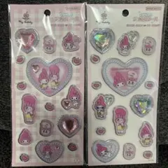キラキラジュエルシール エスターバニー×マイメロディ キャラクターシール