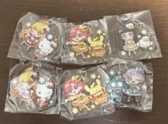 アイプリ サンリオコラボ アクリルキーホルダー 6個セットのまとめ売りです