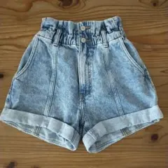 Abercrombie & Fitch デニムショートパンツ　XS　ハイウエスト