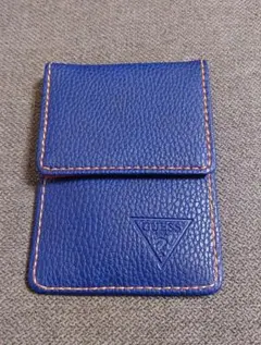 GUESS 二つ折り財布　コインケース ブルー オレンジ