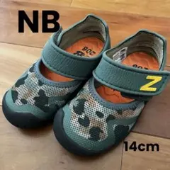 値下げ！New Balance 208 カモフラージュ サンダル　14cm
