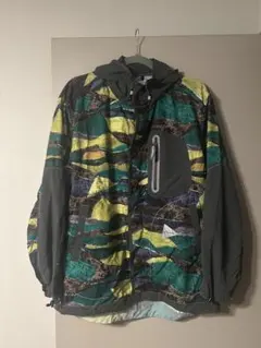 and wander Printed Vent Hooded Jacket