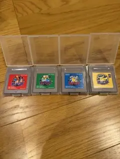 ア*コ様 ポケットモンスター ゲームボーイソフト 4本セット