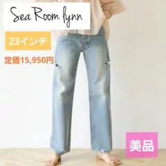 美品♡シールームリン サイドカットデニム 23インチ SeeRoomlynnのサムネイル