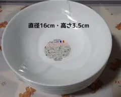 ⭐ヤマザキ春のパンまつりお皿⭐ ６枚セット (直径16cm・高さ3.5cm)