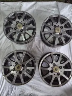 コン様専用 ホクトレーシング 14インチ PCD100 110マルチ 4本セット