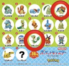 ポケモン　チョコエッグ　旅立ちの3匹　ヒノアラシ　ツタージャ