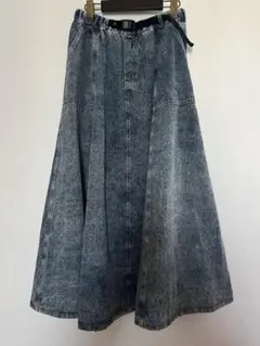 ニコアンド◆ベルトフレアスカート◆nikoand