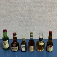 古酒ミニボトル ウイスキー ブランデー 8本セット - メルカリ