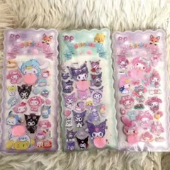 新品⭐︎サンリオ　3枚セット　おしりシール　桃シール　お尻シール