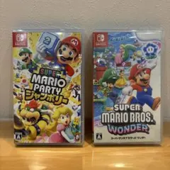 スーパーマリオブラザーズワンダー&スーパーマリオパーティジャンボリー セット