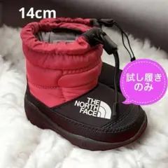 THE NORTH FACE キッズブーツ ピンク　ブーティ　靴　14cm